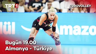 Almanya-Türkiye karşılaşması bu akşam saat 19.00’da TRT 1’de.📺