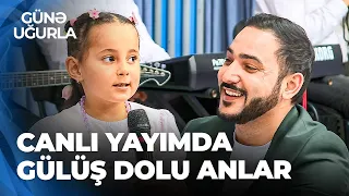 Günə Uğurla - Leyla Camalın qızı studiyaya gəldi
