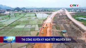 Thi công xuyên kỳ nghỉ Tết Nguyên đán