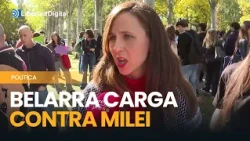 Belarra’s campaign against Milei: "He should be banned from all public institutions"