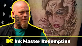 A tattoo goes completely wrong 😱 | Ink Master Redemption | MTV Germany