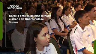 Rafael Fonteles detalha jornada e salário do Oportunidade Jovem