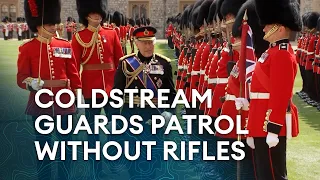Why famous warfighting Coldstream Guards are on patrol op without rifles
