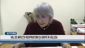 VAL DE INFECȚII RESPIRATORII ȘI GRIPĂ ÎN VÂLCEA