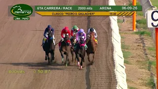 Hipódromo Monterrico - 6ta Carrera 06 Setiembre 26