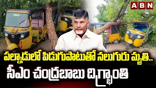 పల్నాడులో పిడుగుపాటుతో నలుగురు మృ*తి..| Palnadu Lightning Strikes | ABN Telugu