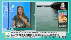 Se hundió el pesquero Heleno A en San Antonio Oeste y buscan a su maquinista