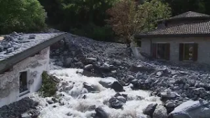 A Blevio nuovi rinforzi della protezione civile