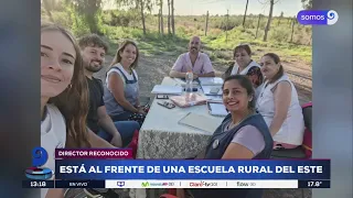 Abel Bizzoto, the principal from Mendoza: from a rural school classroom to national finalist