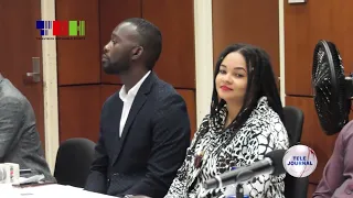 Conférence bilan du chargé d'affaires des États-Unis en Haïti  Henry WOOSTER