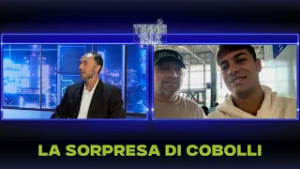 Flavio Cobolli fa incursione a sorpresa a Tennis Talk