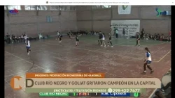 Cadet Handball Provincial Championship: Club Río Negro and Goliat crowned champions in Viedma