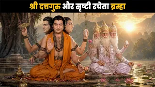 श्री दत्तगुरु और सृष्टी रचेता ब्रम्हा ब्रह्मा विष्णू महेश - गाथा त्रिदेवो कीं @dabanggtv