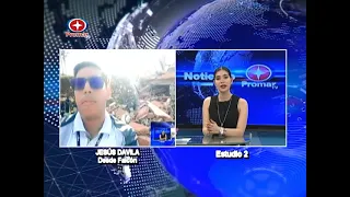 Reporte sobre como van los trabajos de rescate en La Mar, Tucacas