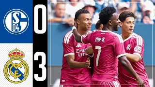 MBAPPÉ, HUIJSEN & ESPÍ SCORE IN GERMANY! | Schalke 04 0-3 Real Madrid | Highlights