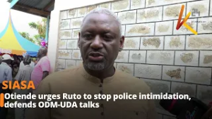 Отиенде призывает Руто прекратить запугивание со стороны полиции и защищает переговоры между ODM ...
