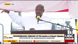 MUSEVENI EXPRESSES GRATITUDE AHEAD OF FAST GROWING OIL SECTOR, VOWS TO INVEST MORE FOR IT'S DEV'T