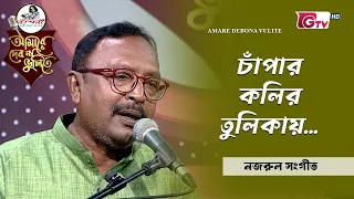 চাঁপার কলির তুলিকায় | শিল্পী শামসুল হুদা | GTV