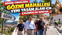 Work Continues on the New Living Space in the Gözne Neighborhood of Toroslar, Mersin