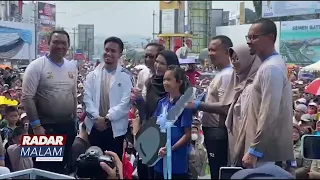 Puluhan Ribu Warga Ikuti Jalan Sehat HUT Ke 344