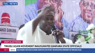 'Tinubu Again Movement' Inaugurates Zamfara State Officials