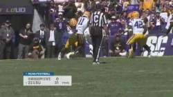 Leavitt throws for 4 TDs as No. 22 LSU routs No. 16 Mississippi State 31-0