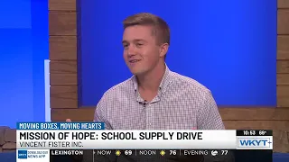 Michael Collins - Mission of Hope and Vincent Fister Back to School Drive