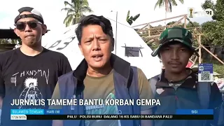 STHI - Sigi: Jurnalis Tameme Bantu Korban Gempa