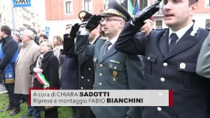 Remembrance Day celebrations in Arezzo