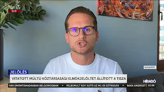 Saját táborát is megosztja Magyar Péter elnökjelöltje, Deák Dániel értékelt - HírTV
