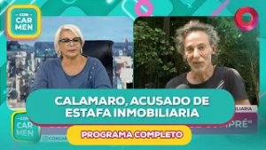 Calamaro, acusado de estafa inmobiliaria | #ConCarmen Completo  - 24/02 - El Nueve