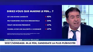 "Compared to the success of her rivals, Marine Le Pen is an excellent candidate"