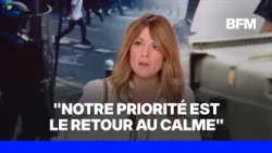 Lycées: "Le président n'a pas attendu octobre pour apporter des réponses", souligne Maud Bregeon