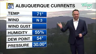 Fewer storms move in throughout the weekend