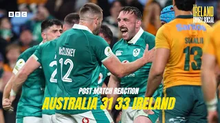 Ireland survive Wallabies scare! Reaction with Gavin, Conor and Ulster Centre James Hume