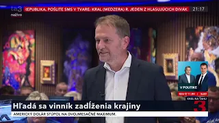 I. Matovič: Hodnotovo ako Ľuboš Blaha by bol lepší