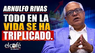 Arnulfo Rivas discusses nationwide price hikes. El Café de Diario 55.
