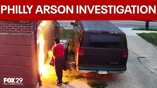 Video shows woman setting fire at backdoor of East Mount Airy daycare