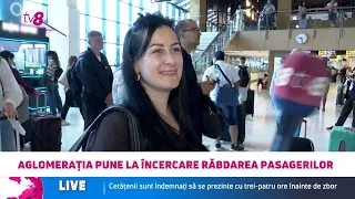 Aglomerația pune la încercare răbdarea pasagerilor: recomandări pentru cei care zboară