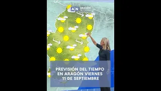 Aragon weather forecast, Friday, September 11