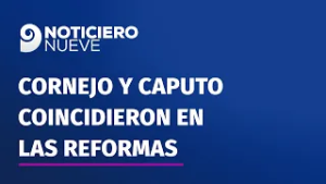 Cornejo y Caputo coincidieron en las reformas y en la no vuelta al pasado