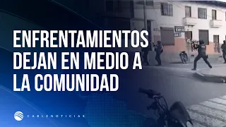 Panic in Policarpa, Nariño: Clashes between Police and outlaw groups