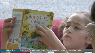 Júliustól változik a Bródy ParkKönyvtár nyitvatartása - 2026.06.30.
