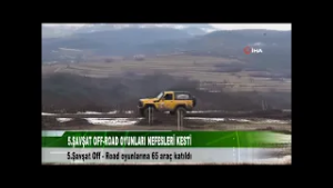 5.ŞAVŞAT OFF ROAD OYUNLARI NEFESLERİ KESTİ