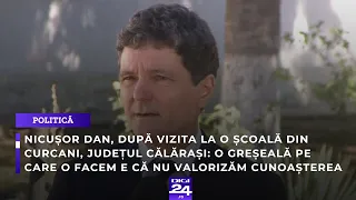 Nicușor Dan: O greșeală pe care o facem e că nu valorizăm cunoașterea