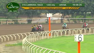 Hipódromo Monterrico   5ta Carrera 16 Agosto 26