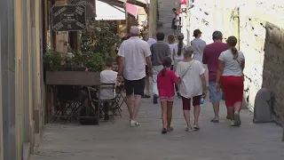 Tourism: City center holds up against the weather