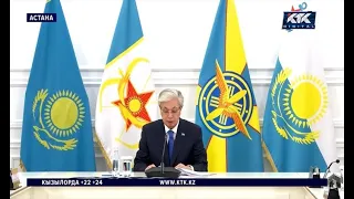 Kassym-Jomart Tokayev harshly criticizes the incident in the Caspian Sea
