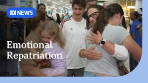 First commercial flight out of Middle East since war began lands in Sydney | ABC NEWS