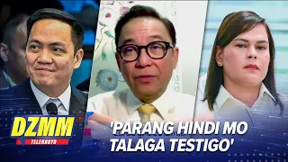Why impeach prosecution is hesitant to summon Duterte security as witnesses